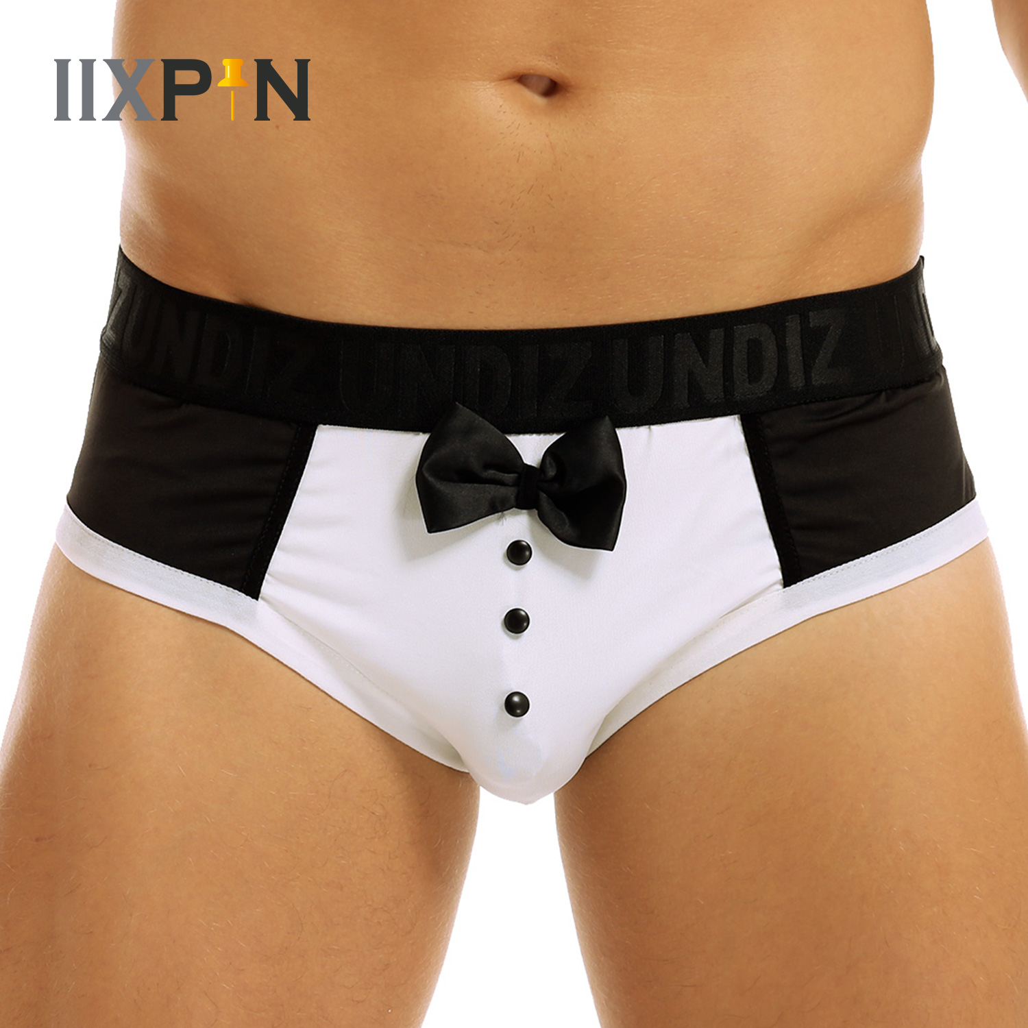 Boxer Brief Pack Cotton - Niedliche Smoking-Boxershorts für Herren, Slips, Unterwäsche,